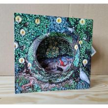 Forest of Lights - Double-Sided, Papercut Concertina Card By Alexi Francis