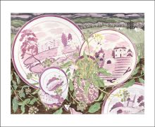 Lustreware and Ivy, Glenarder
by Angie Lewin