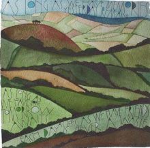 Jan’s Hill SAM CANNON ART GREETINGS CARD