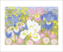 The May Garden by Angie Lewin
