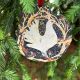 Festive Dove Birch Plywood Decoration Clare O'Neill