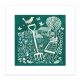 Garden Fork Art Print by Matt Johnson Unframed