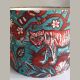 Tyger Tyger Lampshade
Handmade Drum Lampshade in St Jude's Tyger Tyger fabric by Mark Hearld