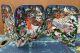 Winter Birds Fold Out Concertina Greeting Card.by Clare O’Neill 