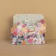 Dahlias and Dogs Die Cut Card by Angie Lewin