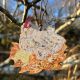 Spring Hen Birch Plywood Decoration by Clare O'Neill