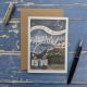 Blowing a Hoolie Greetings Card By Driftwood Designs