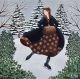 The snowflake dress By Lucy Almey Bird