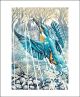 Kingfisher, Evening Rain by Martin Truefitt-Baker