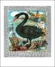 Menagerie Swan lithograph by Mark Hearld ***