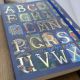 Nature's Alphabet - Gold Foiled Lined Notebook Driftwood Designs