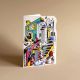 Shower Thoughts die-cut card by BlackDog
