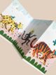 Party Animals Concertina Card  by Esther Kent Design