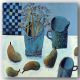 Pear with Blue Jug - Este MacLeod