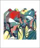 Peloton
Linocut by Paul Cleden