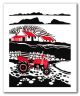 Red Roof by Liz Myhill 