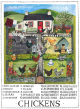 Chickens Chart Poster Print By Driftwood Designs