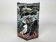 Fair Isle Puffins at the North Lighthouse Die-Cut  by Angela Harding